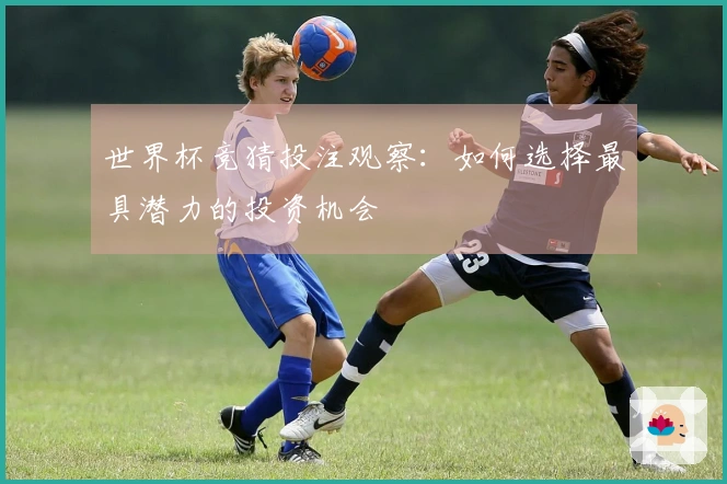 世界杯竞猜投注观察：如何选择最具潜力的投资机会