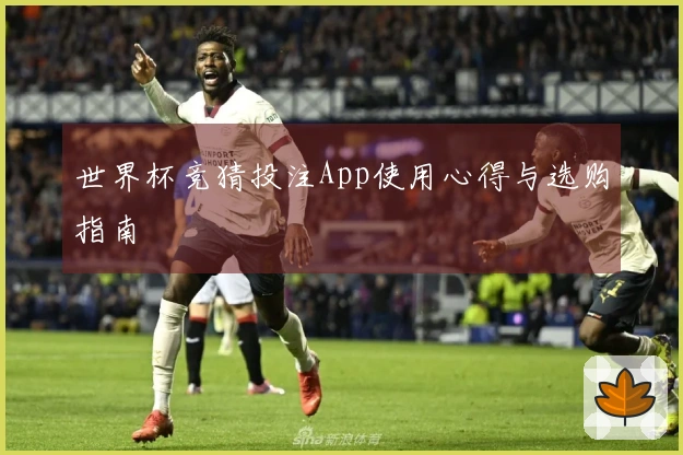 世界杯竞猜投注App使用心得与选购指南